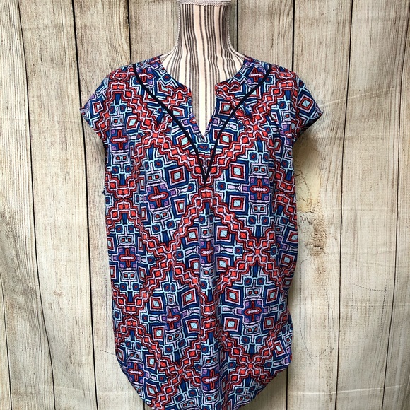 Liz Claiborne Large Unique Business Casual Blouse - Picture 2 of 7